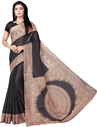 SYNTHETICS SAREE KHADI SAREE WITH BLOUSE PIECE