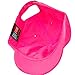 Washed Low Profile Cotton and Denim Baseball Cap (HOT PINK),One Size