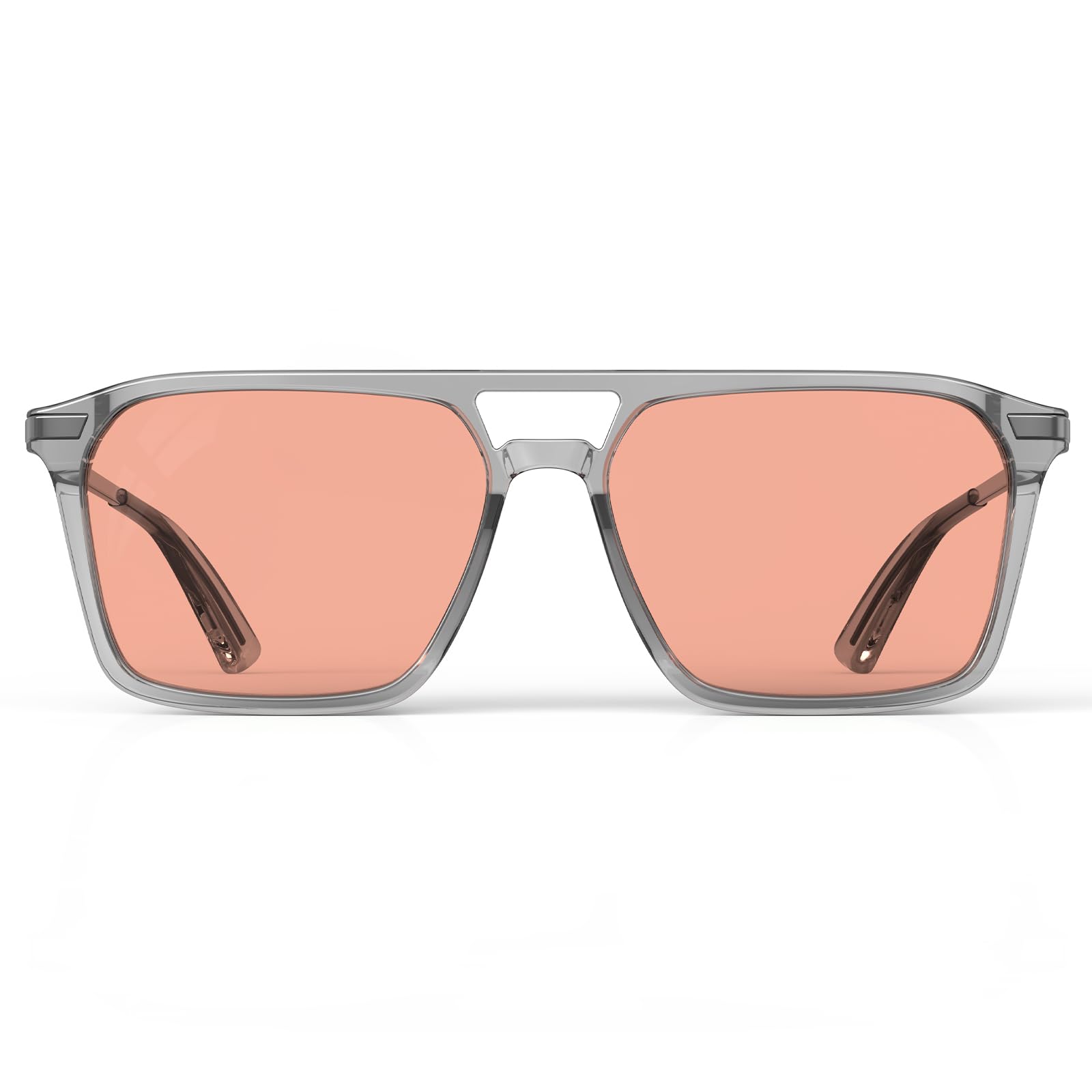 Photo 1 of Goiteia FL 41 Migraine Glasses,Light Sensitivity Glasses for Fluorescent LED Glare,Photophobia,Computer Screen Glare,Spring Hinges for Better Comfort