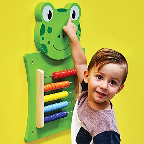 LEARNING ADVANTAGE Frog Activity Wall Panel Toddler Activity Center