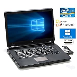 NEC VK24TX-D/第二世代Core i5 2.40GHz/メモリ4GB/HDD250GB/DVDスーパーマルチ