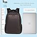 Uoobag KT-01 Slim Laptop Backpack Waterproof Anti-theft Bag 15.6 Dark Coffee