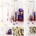 Chandelier Crystal Ornaments Drop Prisms Pendants Crystal Beads Garland Strands Suncatcher for Home, Office, Christmas/Wedding Decoration - 4Pcs (Candy Pink)