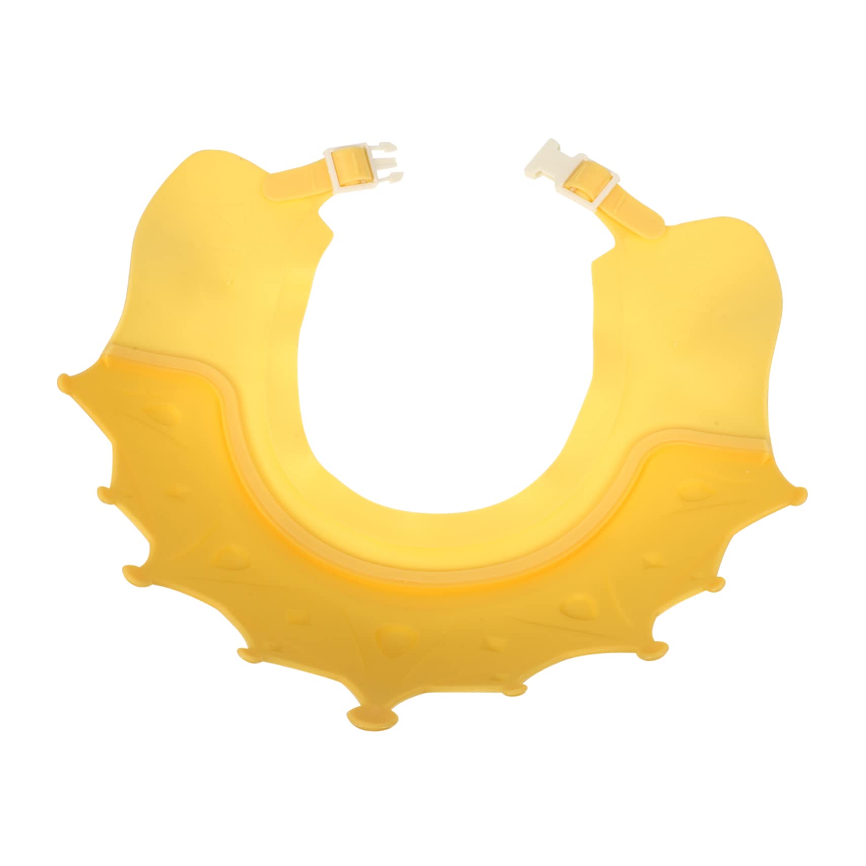 IWOWHERO Bath Hat Adjustable Visor for Boy Girl Shower Cap for Eye and Ear Protection Fun Shampoo Shield for Boy Girl and Toddlers Bright Color Design