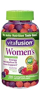 Vitafusion Women's Gummy Vitamins, Natural Berry Flavors, 150 Count