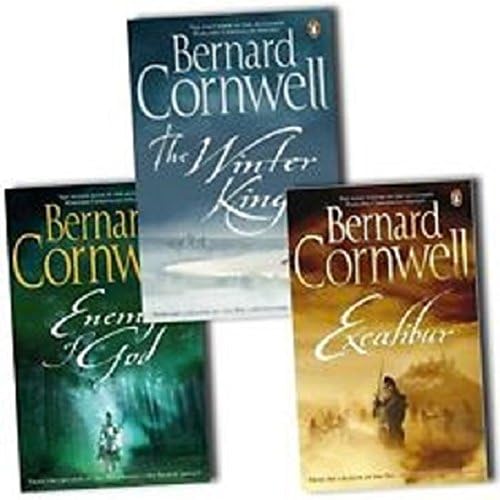 Sponsored Ad – Bernard Cornwell 3 Book set Enemy of God, The Winter King & Excalibur