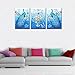 Canvas Wall Art Red Rose Painting Black and White Wall Art Flower Pictures Canvas Print for Living Room Bedroom Home Decorations