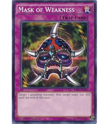 YU-GI-OH! - Mask of Weakness (BP02-EN174) - Battle Pack 2: War of The Giants - 1st Edition