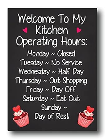 Nourish Welcome To My Kitchen Fridge Magnet