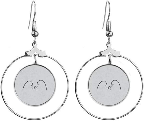 Amazon 腕相撲の黒のかわいい絵文字チャット 女性のイヤリング ブローチ 通販