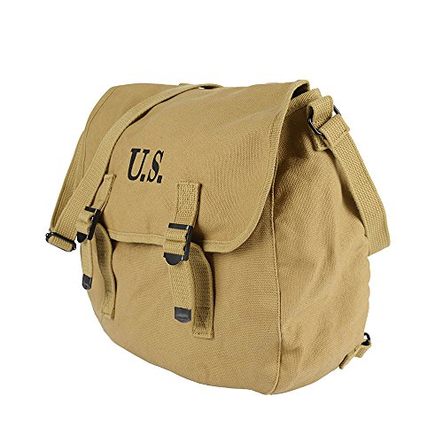 SMONT WW2 US M1936 Haversack Musette Field Bag with Shoulder Strap