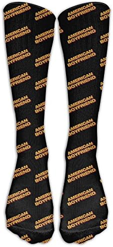 AWENGESS Kevin Abstract American Boyfriend Antiskid Socks Custome For Women