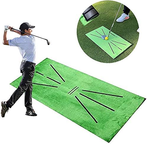 Golf Training Mat, Mini Golf Practice Training Aid Rug for Swing Detection Batting, Portable Golf Training Turf Mat Gift for Home Office Outdoor Use (12″ X 24″) Golf Training Mat, Mini Golf Practice Training Aid Rug for Swing Detection Batting, Portable Golf Training Turf Mat Gift for Home Office Outdoor Use (12″ X 24″)