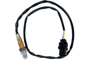 HOAVEED LSU 4.9 Wideband O2 Oxygen Sensor Compatible with AEM 30-4110 30-0300 30-0310 X-Series AFR Controllers | Replaces Bosch 17025 0258017025 | 5-Wire UEGO Air Fuel Ratio Sensor Universal Fit