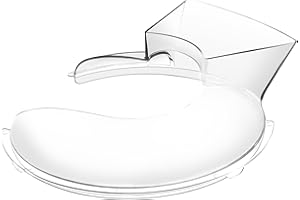 SXMPRAIL KSMBLPS Pouring Shield for Kitchenaid 5.5 Quart, Splash Guard for Kitchenaid 5.5-8 Quart Bowl-Lift Stand Mixer, Pouring shield for kitchenaid 6 Quart Accessories Three-year Warranty