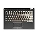 Black Carbon Fiber skin decal wrap skin Case for Lenovo Ideapad 100s 11.6