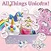 Unicorn Gift Set - Unicorn Squishy, Unicorn Slime, Unicorn Drawstring Backpack, Unicorn Card - Unicorn Gifts for Girls (Gift Box 2)