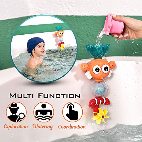 Bath Toy Cool Bath Time for Toddlers Rotating & Fun Bathtub Toys