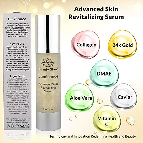 Vitamin C Serum for Face, AntiAging Hyaluronic Acid Serum, Advanced Revitalizing Luminance for