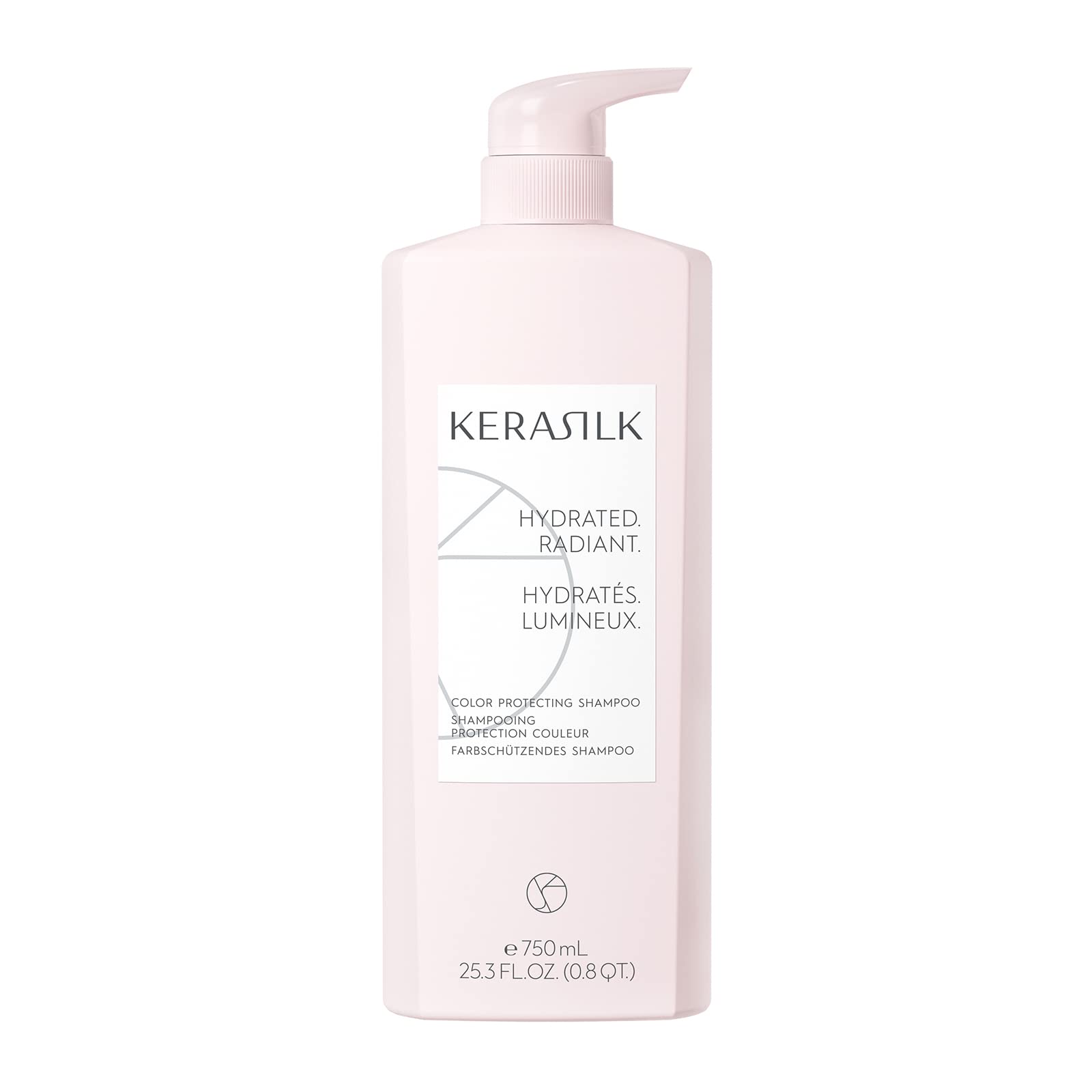 Kerasilk Color Protecting Shampoo, For Coloured Hair, Prevents Color Fading & Adds Shine, Vegan & Sulphate-Free, 750ml