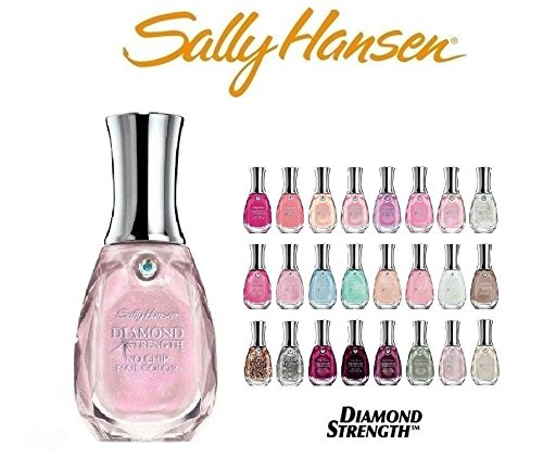 Lot of 10 Sally Hansen Diamond Strength Finger Nail Polish No Repeat Colors