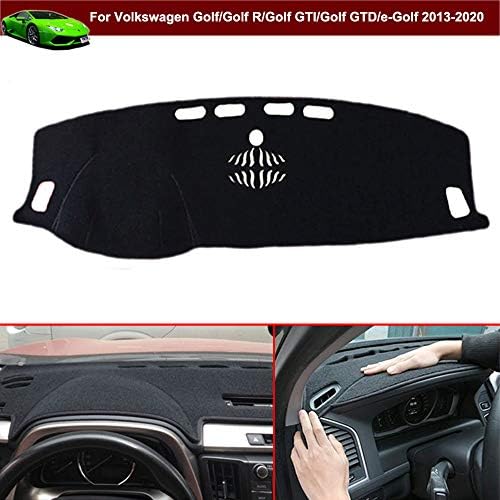 Dash Covers Dashboard Cover Dashboard Mat Dash Mat Dashboard/Dash Carpet Dashboard Pad Dash Pad Sun Visor Cover for Golf 7 /Golf R/Golf GTI/Golf GTD/e-Golf 2013 2014 2015 2016 2017 2018 2019 2020