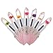 Alonea Bright Flower Crystal Jelly Lipstick Magic Temperature Change Color Lip (Mixed - Pack of 6)
