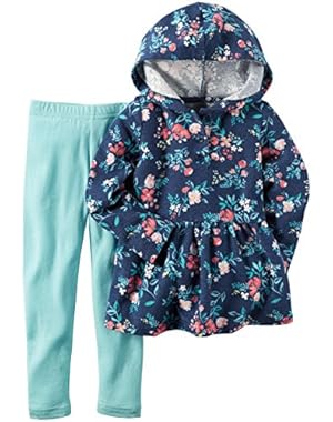 Baby Girls 2 Pc Playwear Sets, Print, 6M