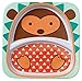 Skip Hop Baby Plate, Zoo Divided Plate, Hedgehog