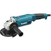 Makita GA5020 5" SJS Angle Grinder, with AC/DC Switch, Blue