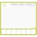 60 Sheets Pen-To-Paper Mousepad by WILLBE COOL, Weekly Organizer, Appointment Book Bright Design Daily Paper to do list and task planner for Quick Notes at Office or Home (Notepad Style)