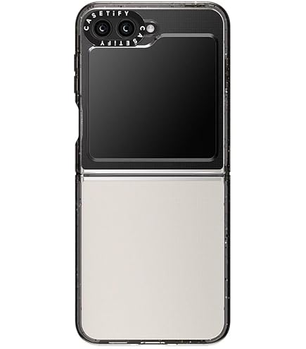 Amazon.com: CASETiFY Impact Case for Galaxy Z Flip 4 - Clear Black
