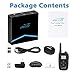 PESTON Dog Shock Collar, Dog Training Collar with Remote - Rechargeable and Waterproof, All Size Dogs (10Lbs - 100Lbs)