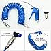 Recoil Hose Air Duster Blow Gun Cleaning Nozzle Truck/Lorry Dust Blower 5 Meter Long