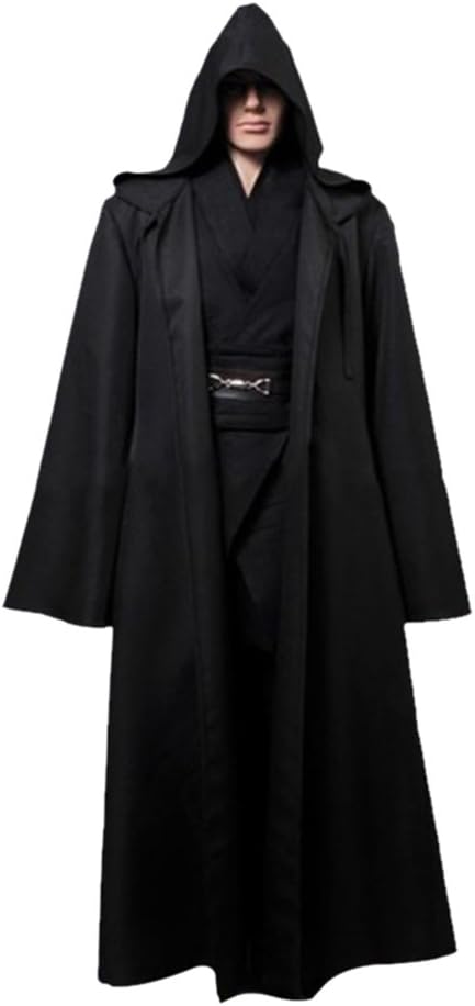 Timall Halloween Cloak Cosplay Hooded Robe Cloak Cape Adult Men Halloween Costume