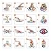 CRZDEAL INTEY 66-Piece Magnetic Building Blocks Toy Sets for Creativity Beyond Imagination with Unique and Colorful Shapes