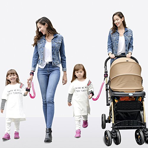 OFUN Baby Leash for Walking, Safety Harness for Kids, Toddler Harness Safety Leashes, Anti Lost Wrist Link for Toddlers, Kids Walking Leash (Butterfly) - Thumbnail 7