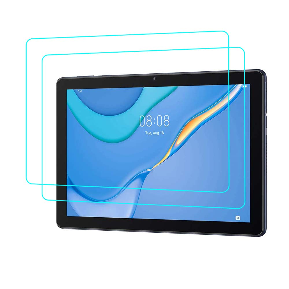 YGoal Screen Protector for Huawei MatePad T 10/Honor Pad X8 10.1, [2 Pack] 9H Hardness, Anti Scratch, No Bubbles and High Definition Premium Tempered Glass Screen Protector for Huawei MatePad T10
