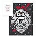 Celebrate the Season Chalkboard Christmas Card Assortment Pack / 25 Greeting Cards Set / 5 Holiday Designs Versed Inside With White Envelopes