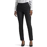 Lee Womens Petite Ultra Lux Comfort Any Wear Slim Ankle Pant
