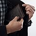 Leather Passport Holder - Cover - Travel Wallet Case Leather Passport Cover Accessories - Dark Brown