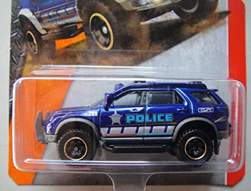 Matchbox, 2016 Ford Explorer Police Car [Blue]