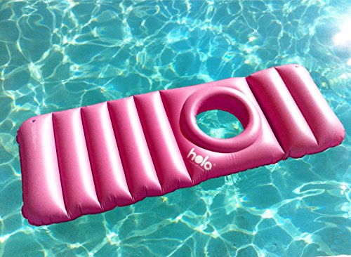 Holo - The Inflatable Maternity Pillow Raft with a Hole to Lie on your Stomach During Pregnancy - Pink