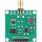 MusRock AD9833 DDS Signal Generator Module - Triangular Sine Square Wave Source, Programmable Frequency Control, Pre-Wired Green Board