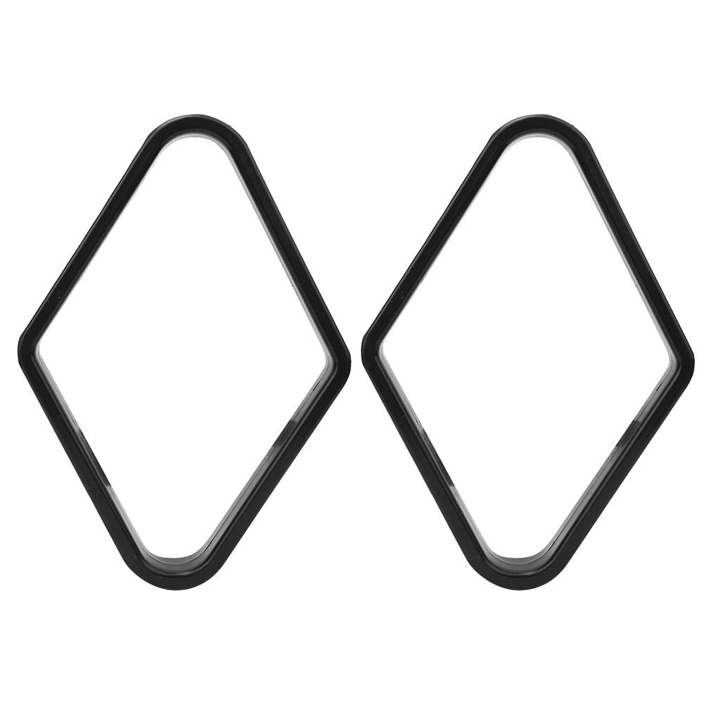 01 02 015 Billiards Ball Frame, Snooker Ball Rack, Rhombus Durable 9 Ball Classic for Billiards Room Ball Organizer Billiard Accessory Bar