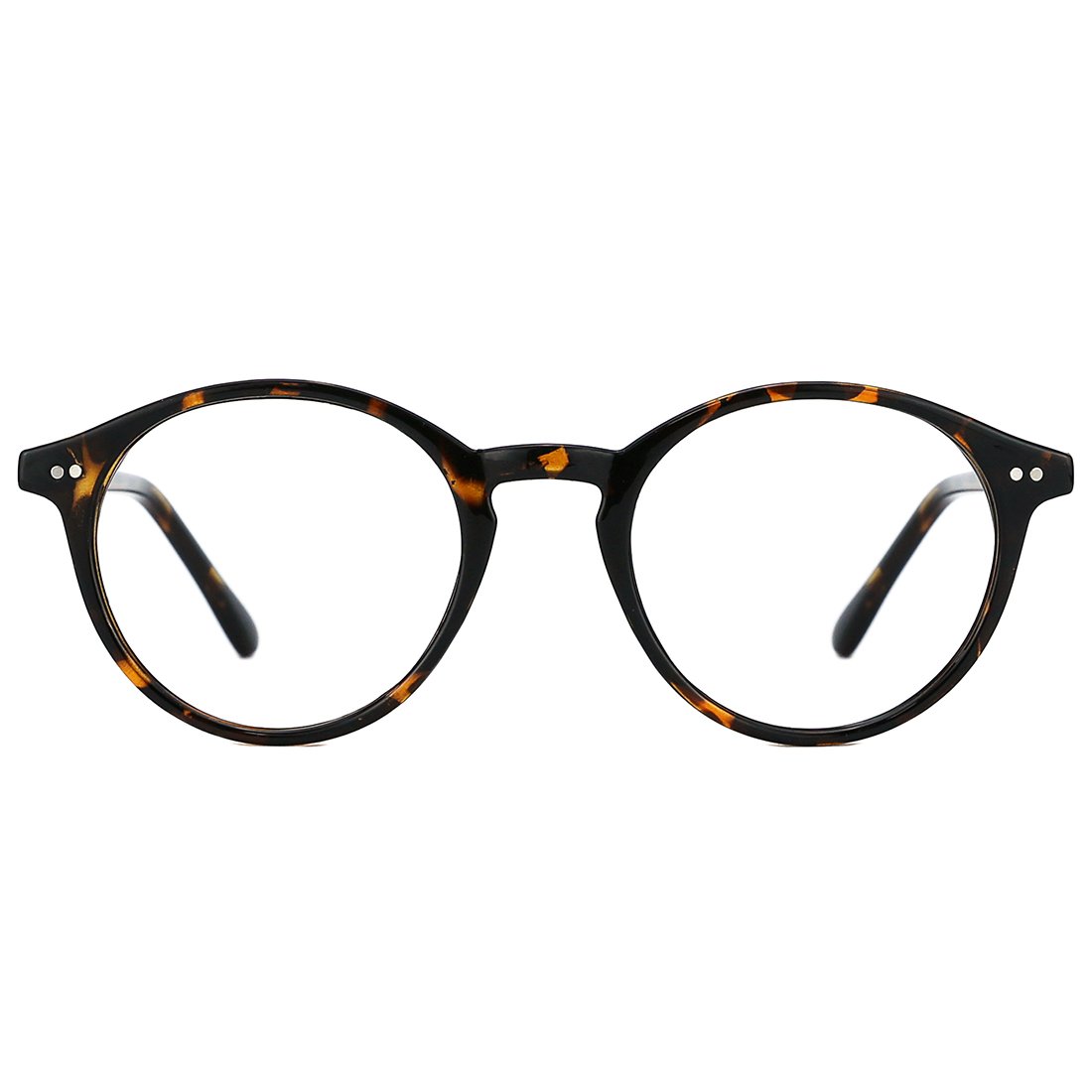 Photo 1 of TIJN Blue Light Blocking Glasses,Vintage Round Frame Eyeglasses,Anti-Glare Computer Glasse,Screen Fatigue & UV Protection