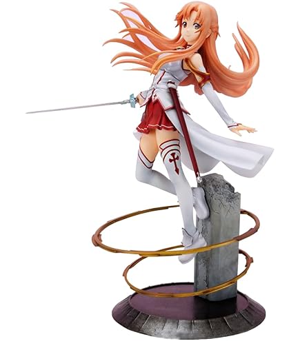 Sword Art Online Asuna Crystal Dress 1/7 PVC Figure, Statues