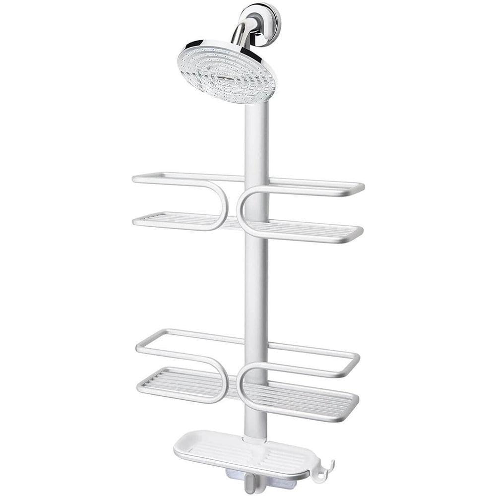 Photo 1 of **broken hook** OXO Good Grips 3 Tier Aluminum Shower Caddy