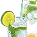 Youngever 8 Pack Plastic Water Tumbler, Plastic Glasses, Reusable Plastic Cups, Unbreakable Glasses, Reusable | NO BPA | Top-rack Dishwasher Safe (16 Ounce)