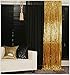 Sequin Curtains 2 Panels 2FTx8FT Gold Glitter Backdrop Gold Sequin Photo Backdrop Backdrop Curtains M1120